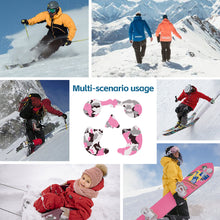 Load image into Gallery viewer, 1Set Adult Skiing Mountaineering Face Protector Stickers Camouflage Pattern Windproof Anti-Frostbite Sun Protection Pre-Cut Face Stickers
