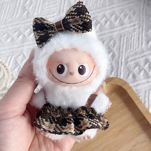 Load image into Gallery viewer, For Mini Labubu 4.0 Clothing Dress with Hair Accessory For 10.5cm Labubu V4 Doll Clothes Outfit Accessories
