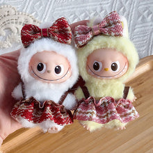 Load image into Gallery viewer, For Mini Labubu 4.0 Clothing Dress with Hair Accessory For 10.5cm Labubu V4 Doll Clothes Outfit Accessories
