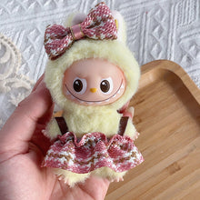 Load image into Gallery viewer, For Mini Labubu 4.0 Clothing Dress with Hair Accessory For 10.5cm Labubu V4 Doll Clothes Outfit Accessories
