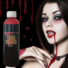 Load image into Gallery viewer, 30/60/100/20ml Fake Blood Prop Halloween Decoration Horror Cosplay Cosmetics Artificial Plasma Party Supplies Pranks DIY Halloween Supplies
