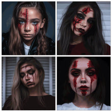 Load image into Gallery viewer, 30/60/100/20ml Fake Blood Prop Halloween Decoration Horror Cosplay Cosmetics Artificial Plasma Party Supplies Pranks DIY Halloween Supplies
