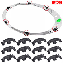 Load image into Gallery viewer, 12Pcs Car Headlight Trim Ring Clips Buckles Headlight Bulb Clips For Mini Cooper Countryman Clubman 51132752145
