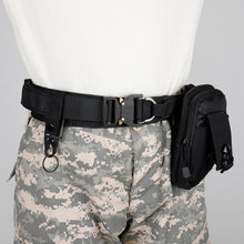 Load image into Gallery viewer, Tactical Molle Quick Release DRing Fighter Belt Dual Layers CS Belt Outdoor Hunting Combat Inner &amp; Outer Belt
