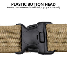 Load image into Gallery viewer, Tactical Belt Fashion Men Canvas Combat Belts Quick Release Outdoor Hunting Camouflage Waist Strap Waistband
