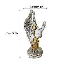 Load image into Gallery viewer, Cyberpunk Mechanical Hand Stand Headset Hanger Multi-Purpose Cool Toy Model For Gaming Setup Office Desk Shelf Display Organizer
