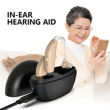 Load image into Gallery viewer, Hearing Amplifierfor Elderly Invisible Sound Enhancer Noise Reduction Conversation Deaf-aid Senior Hearing Helper Gift for Grandpa Grandma
