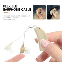 Load image into Gallery viewer, Hearing Amplifierfor Elderly Invisible Sound Enhancer Noise Reduction Conversation Deaf-aid Senior Hearing Helper Gift for Grandpa Grandma
