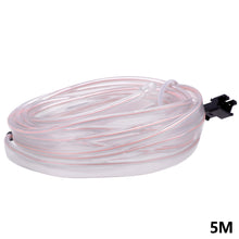 Load image into Gallery viewer, 5M Car Interior LED Ambient Strip Lights with USB Driver EL Wire Neon Ambient Lighting USB Flexible Decoration DIY Auto Party Atmosphere Lamp
