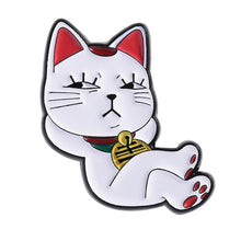 Load image into Gallery viewer, Cartoon Cute Styling Lucky Cat Alloy Brooch Enamel Pins Personalized and Trendy Metal Badge Accessories Funny Gifts

