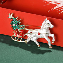 Load image into Gallery viewer, Creative and Fashionable Christmas Accessories Christmas-Themed Brooch Christmas Metal Accessories Pin Christmas Gift
