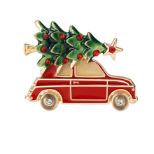 Load image into Gallery viewer, Creative and Fashionable Christmas Accessories Christmas-Themed Brooch Christmas Metal Accessories Pin Christmas Gift
