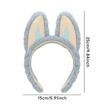 Load image into Gallery viewer, Cute Plush Hair Band with Elf Ears Funny Devil Headband Spa Headband Funny Props for Festivals Holiday Party

