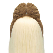 Load image into Gallery viewer, Cute Plush Hair Band with Elf Ears Funny Devil Headband Spa Headband Funny Props for Festivals Holiday Party
