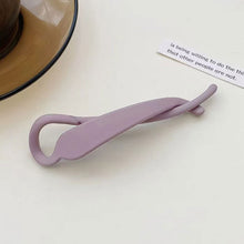 Load image into Gallery viewer, Simple and Fashionable Hair Cip Banana Clip Vertical Clip Resin Hair Clamp Hairpin Hair Accessory for Women Chic Updos
