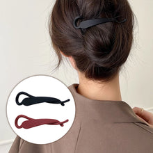 Load image into Gallery viewer, Simple and Fashionable Hair Cip Banana Clip Vertical Clip Resin Hair Clamp Hairpin Hair Accessory for Women Chic Updos
