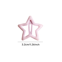 Load image into Gallery viewer, 20/40/50Pcs Colorful Five-Pointed Star Mixed-Color Hairpins Cute Energetic Star Alloy Hair Accessory for Daily Wear Styling
