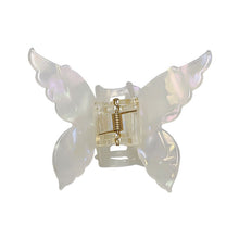 Load image into Gallery viewer, French Butterfly Shaped Colorful Hairclips Mermaid Acetate Hairpins Back of Head Acetate Clip Retro Hair Aaccessories for Women
