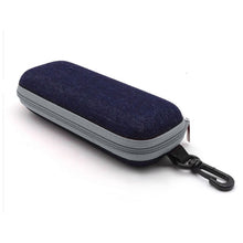 Load image into Gallery viewer, EVA Zipper Eyeglass Case Pressure Resistant Sunglasses Box Portable Eyewear Case Casual Sports Glasses Case Eyeglasses Storage Box
