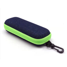 Load image into Gallery viewer, EVA Zipper Eyeglass Case Pressure Resistant Sunglasses Box Portable Eyewear Case Casual Sports Glasses Case Eyeglasses Storage Box
