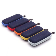 Load image into Gallery viewer, EVA Zipper Eyeglass Case Pressure Resistant Sunglasses Box Portable Eyewear Case Casual Sports Glasses Case Eyeglasses Storage Box

