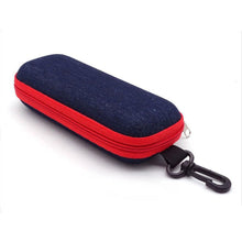 Load image into Gallery viewer, EVA Zipper Eyeglass Case Pressure Resistant Sunglasses Box Portable Eyewear Case Casual Sports Glasses Case Eyeglasses Storage Box
