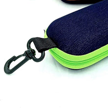Load image into Gallery viewer, EVA Zipper Eyeglass Case Pressure Resistant Sunglasses Box Portable Eyewear Case Casual Sports Glasses Case Eyeglasses Storage Box
