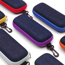 Load image into Gallery viewer, EVA Zipper Eyeglass Case Pressure Resistant Sunglasses Box Portable Eyewear Case Casual Sports Glasses Case Eyeglasses Storage Box

