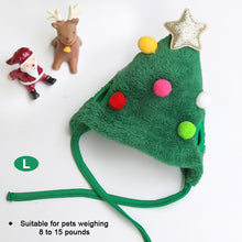 Load image into Gallery viewer, Cute Pet Christmas Cosplay Hat For Dogs Cats Clothes Costumes Santa Hat Scarf Dressing Up Christmas Party Costume Suit
