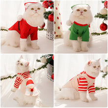 Load image into Gallery viewer, M-2XL Christmas Pet Dress Cosplay Dog Clothes Cat Party Formal Dress Uniform Dog Clothes For Christmas Decorations
