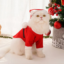Load image into Gallery viewer, M-2XL Christmas Pet Dress Cosplay Dog Clothes Cat Party Formal Dress Uniform Dog Clothes For Christmas Decorations
