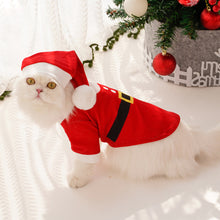 Load image into Gallery viewer, M-2XL Christmas Pet Dress Cosplay Dog Clothes Cat Party Formal Dress Uniform Dog Clothes For Christmas Decorations
