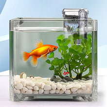 Load image into Gallery viewer, Aquarium Filter Mini Silent USB Waterfall Fish Tank Filter Adjustable Water Volume Wall Mounted USB Fish Tank Filtration Device
