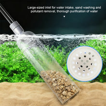 Load image into Gallery viewer, Aquarium Water Changer Siphon Fish for Tank Mini Gravels Cleaner Sand Cleaning with Water Hose for Small Fish for Tank
