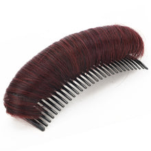 Load image into Gallery viewer, Women Invisible Fluffy Hair Pad Wig Cushion Stable Hair Roots Volumizing Fiber Insert Comb Heightening Artifact Hairstyle Tool
