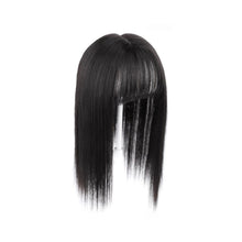Load image into Gallery viewer, Synthetic Women's Wig Piece Thin Bangs Increase Amount of Hair Clip-in Extensions Wig High Temperature Fiber Synthetic Bangs
