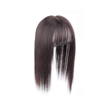 Load image into Gallery viewer, Synthetic Women's Wig Piece Thin Bangs Increase Amount of Hair Clip-in Extensions Wig High Temperature Fiber Synthetic Bangs
