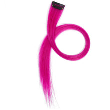 Load image into Gallery viewer, 6Pcs/pack Colorful Long Straight Hair Pieces Synthetic Clip-in Hair Extensions Synthetic High Temperature Fiber Wig for Daily Use Party

