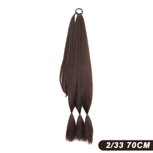 Load image into Gallery viewer, 22-32Inch Synthetic Braided Ponytail Wig With Elastic Rubber Band Fake Ponytail Hair Extension Wrapped Around Hair Accessories
