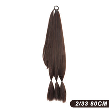 Load image into Gallery viewer, 22-32Inch Synthetic Braided Ponytail Wig With Elastic Rubber Band Fake Ponytail Hair Extension Wrapped Around Hair Accessories
