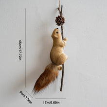 Load image into Gallery viewer, Simulation Mini Squirrel Model Christmas Tree Decoration 3D Ornament Winter Decorations for Home 2026 New Year
