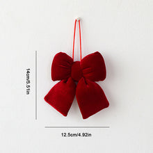 Load image into Gallery viewer, 2026 New Year Christmas Ornament Hanging Bow Pendants Xmas Tree Christmas Tree Decorations For Home Navidad
