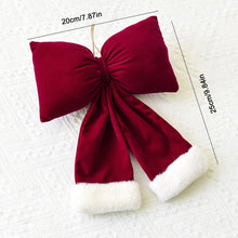 Load image into Gallery viewer, 2026 New Year Christmas Ornament Hanging Bow Pendants Xmas Tree Christmas Tree Decorations For Home Navidad
