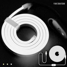 Load image into Gallery viewer, LED Strip Neon Light USB DC 5V Dimmable Touch Sensor Switch Flexible Silicone Neon Sign Tape Waterproof For Outdoor Home Decor
