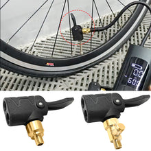 Load image into Gallery viewer, Multi-function Car Tire Air Chuck Inflator Pump Valve Connector Car Tyre Wheel Valve Brass Clip-on Adapter for Inflatable Pump

