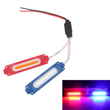 Load image into Gallery viewer, 2Pcs Strobe LED Module Waterproof Injection Molded Design Can Drive 2 Lamps For Car Motorcycle Warning Light Modification
