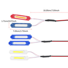 Load image into Gallery viewer, 2Pcs Strobe LED Module Waterproof Injection Molded Design Can Drive 2 Lamps For Car Motorcycle Warning Light Modification
