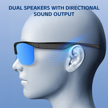 Load image into Gallery viewer, 5.4 Smart Bluetooth Glasses with Call/Music Function Waterproof Long-Endurance Sports Earphones Type-C Fast Charging
