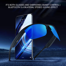 Load image into Gallery viewer, 5.4 Smart Bluetooth Glasses with Call/Music Function Waterproof Long-Endurance Sports Earphones Type-C Fast Charging
