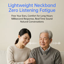 Load image into Gallery viewer, Anti-Loss Neckband Smart Hearing Aid 64-Channel Dual-Mode Sound Amplifier For Hearing-Impaired Seniors
